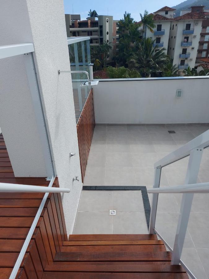 Apartamento Completo em Ubatuba - Tenório - Piscina e Churrasqueira gourmet Exterior foto