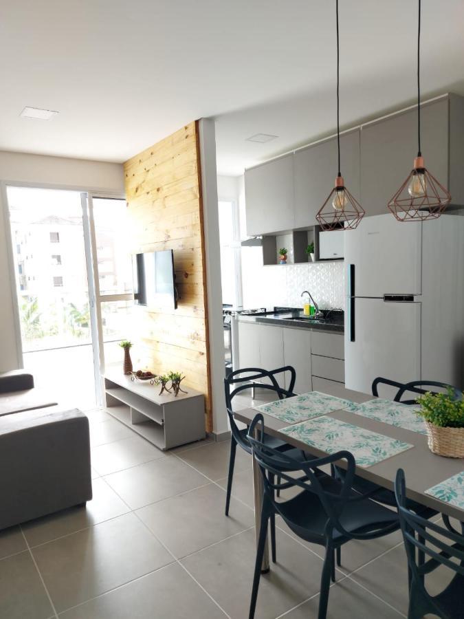 Apartamento Completo em Ubatuba - Tenório - Piscina e Churrasqueira gourmet Exterior foto